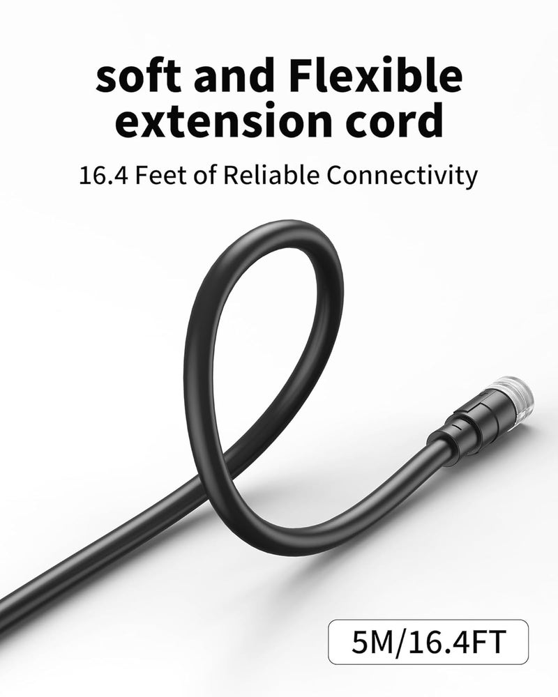 VASTHOME for Humminbird 720073-5 AS EC 15E - 16.4FT Ethernet Cable, Fit with Helix 15, 12, 10, 9, 8, 7, APEX 19, 16, 13, Xplore 12, 10, 9, Solix (15, 12, 10) G3, Onix, Ion, and 11, 9, 8, 7xxci Models - Image 5